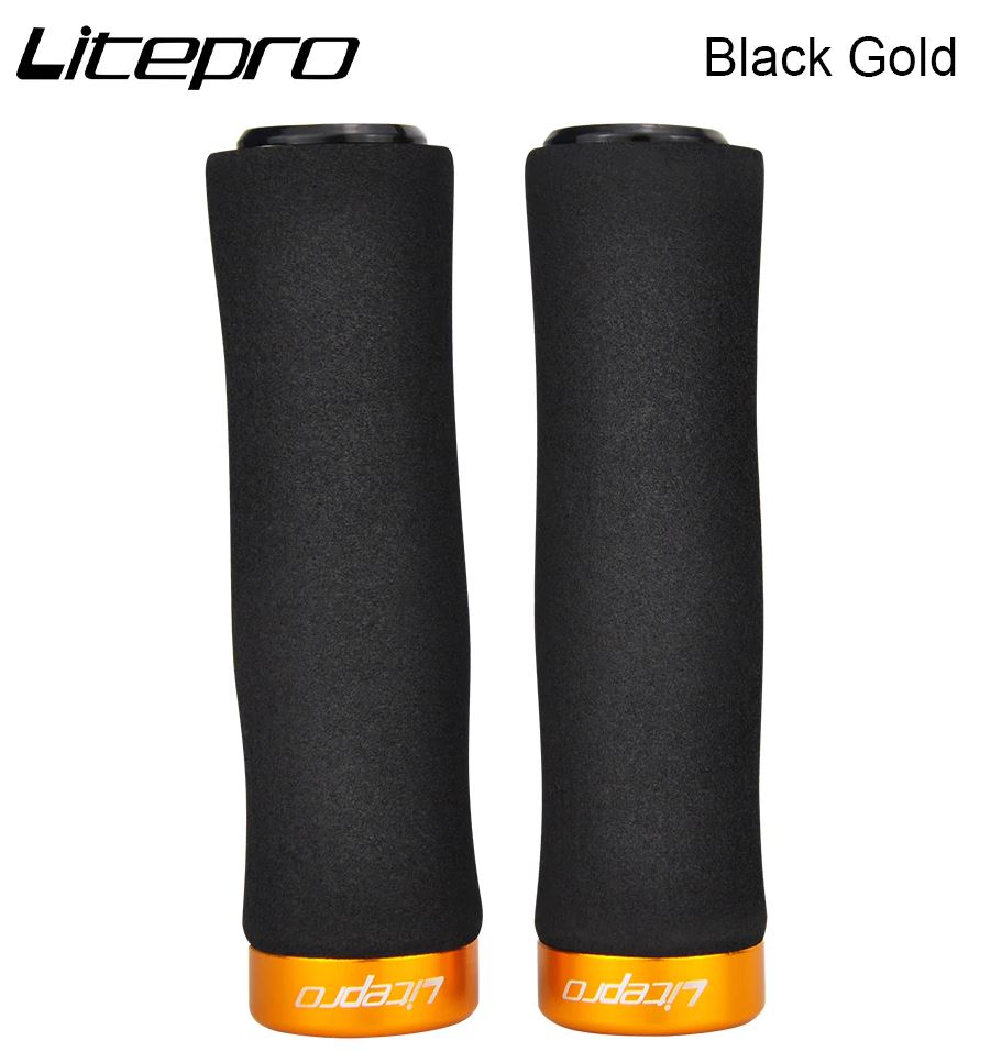 Litepro Sponge Single-Sided Lockable Handlebar Grips (Brompton/ Trifold/ Pikes/ 3Sixty/ Birdy)