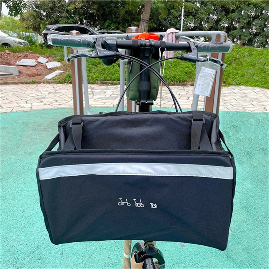 Litepro Basket Bag Front Shelf Carrier (Brompton/ Trifold / Pikes / 3Sixty / Birdy)