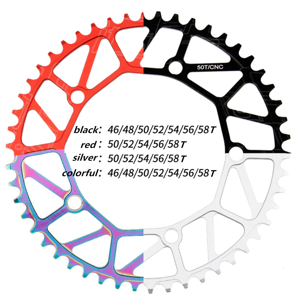 Litepro Hollow Chainring and Integrated Crankset 52T-58T BCD130mm 170mm Crank Arm