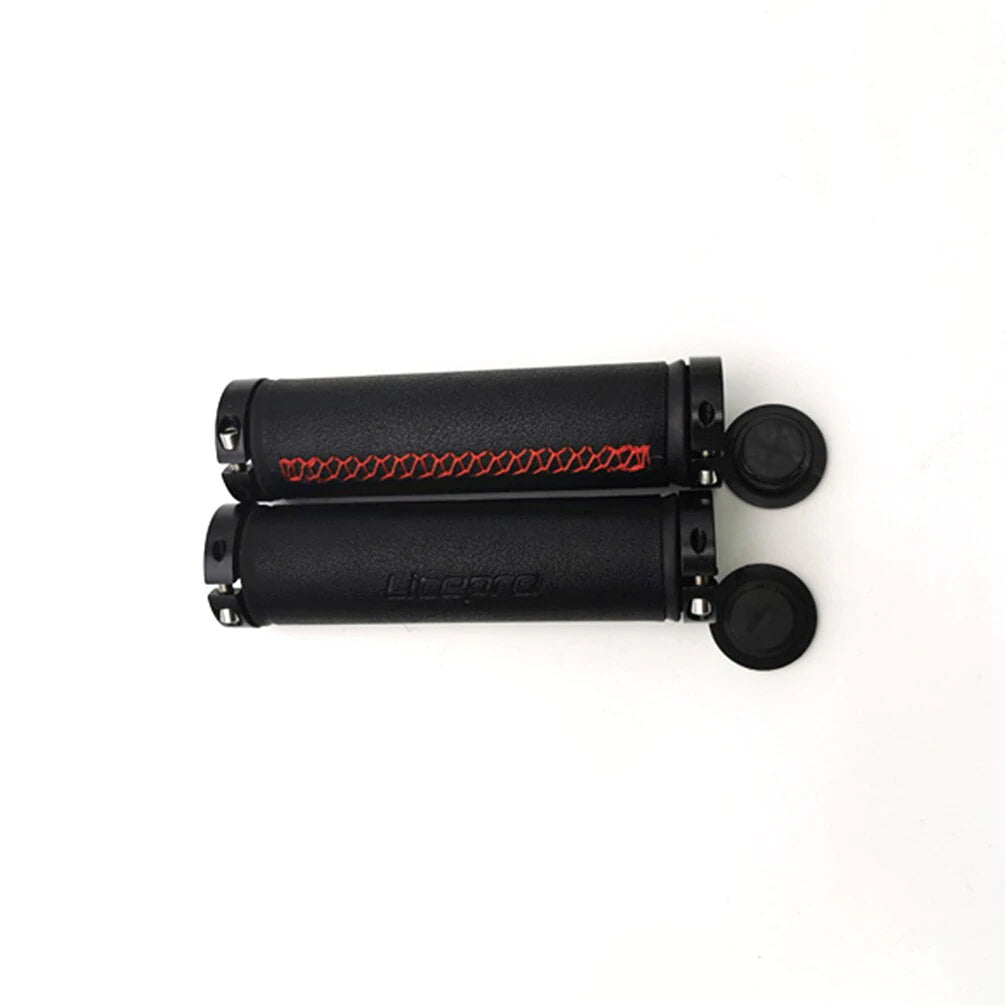 Litepro PU Leather Handlebar Grips (Brompton Trifold Pikes