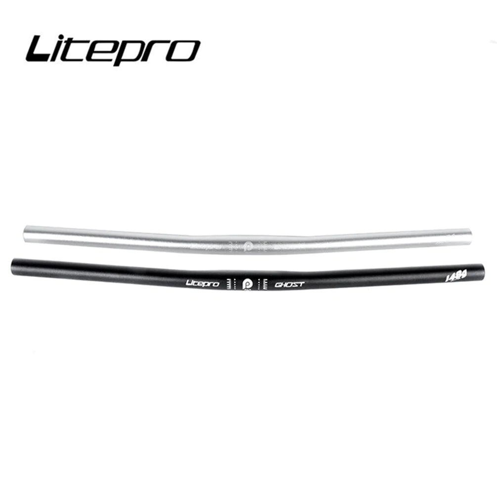 Litepro Ghost S Bar Handlebar 25.4*540/580mm Aluminum Alloy (Brompton/ Trifold/ Pikes/ 3Sixty/ Birdy)