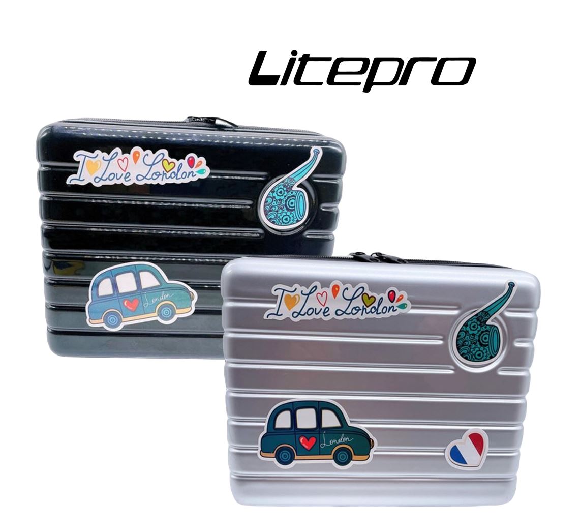 Litepro 10 Inch Front Bag Pig Nose Bags Mini Suitcase (Brompton / Pikes / 3Sixty / Trifold)