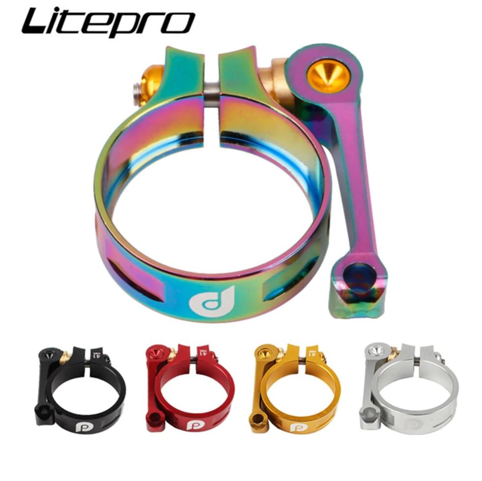 Litepro Folding Bike Aluminum Alloy Seatpost Clamps Suitable For 33.9mm