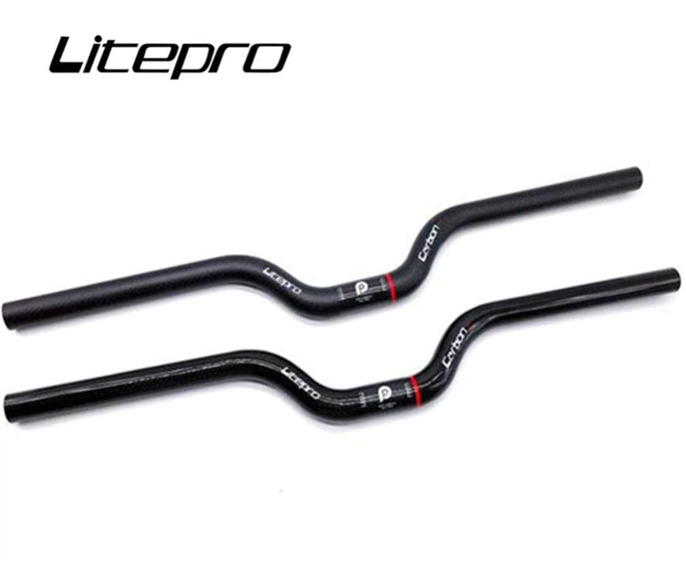 Litepro M Handlebar Carbon Fiber 25.4 x 580mm (Brompton / Trifold / Pikes / 3Sixty / Birdy)