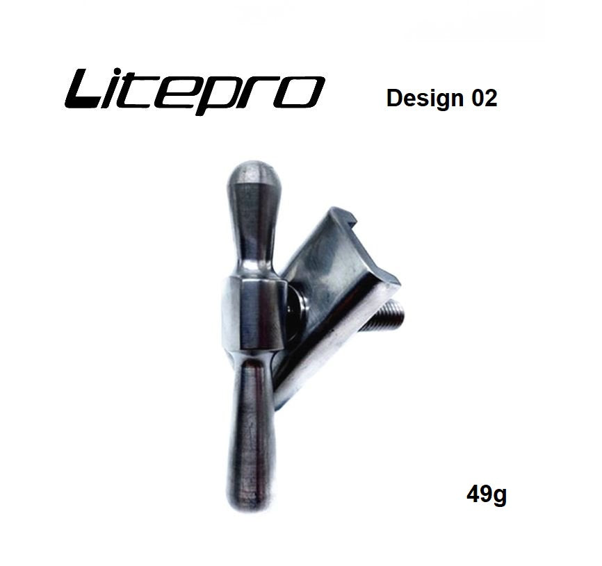 Litepro Titanium Alloy Faucet Buckle Retro (Brompton / Pikes / 3Sixty / Trifold)