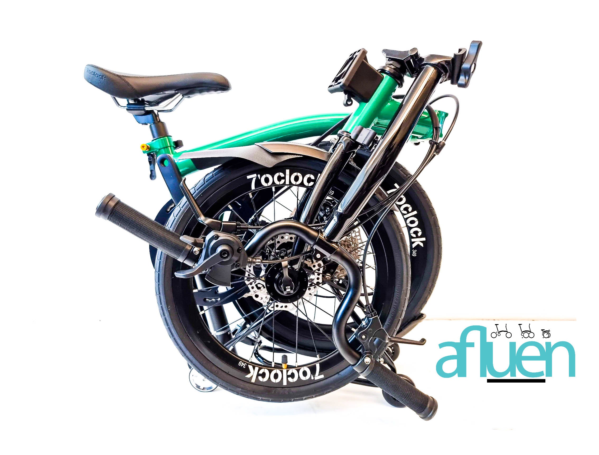 Avro Foldie Bicycle - 16 inch 9 Speeds Disc Brake