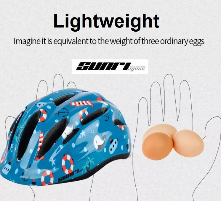 Sunrimoon Ultralight Children's Sports Bicycle Helmet